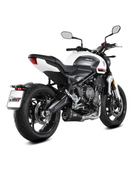 Escape Modelo delta Marca Mivv negro para Triumph Trident 660 21-