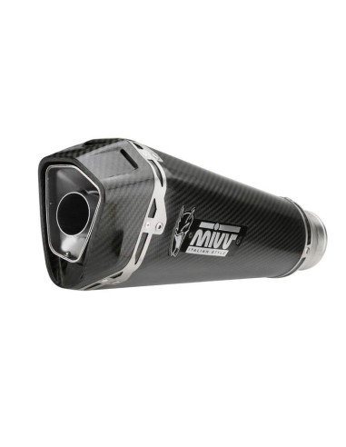 Escape para KTM 1290 Superduke 20 Marca Mivv- Modelo Delta race carbono