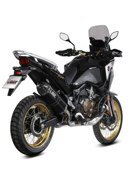 Escape Marca Mivv para Honda AT 1100 20- Modelo Speed Edge negro