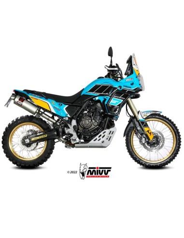 Escape Modelo Dakar Marca Mivv para Yamaha Tenere 700 19-