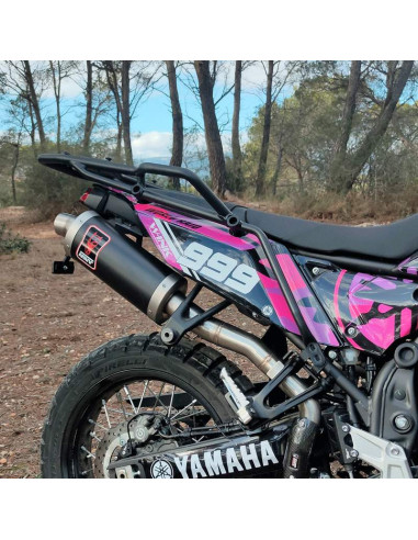 Escape Modelo Dakar Marca Mivv para Yamaha Tenere 700 19- negro