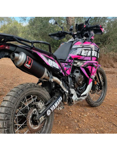 Escape Modelo Dakar Marca Mivv para Yamaha Tenere 700 19- negro 2