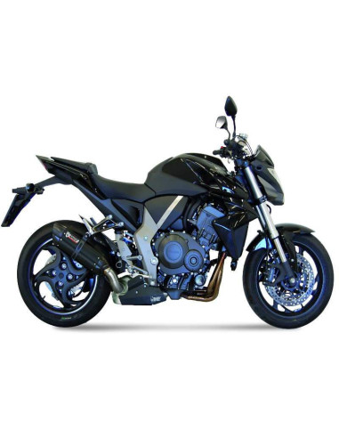 Escape Marca Mivv Modelo SUONO Acero negro para Honda CB1000R 08-17