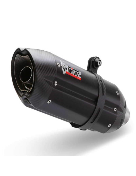 Escape Marca Mivv Modelo SUONO Acero negro para Honda CB1000R 08-17