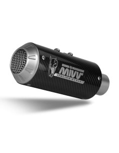 Escape Marca Mivv Modelo MK3 carbono para Yamaha MT125 20- 2