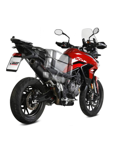 Escape Marca Mivv Modelo Oval carbono para Triumph Tiger 900 21-