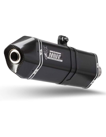Escape Marca Mivv Modelo Oval Speed Edge para Triumph Tiger 900 21- negro