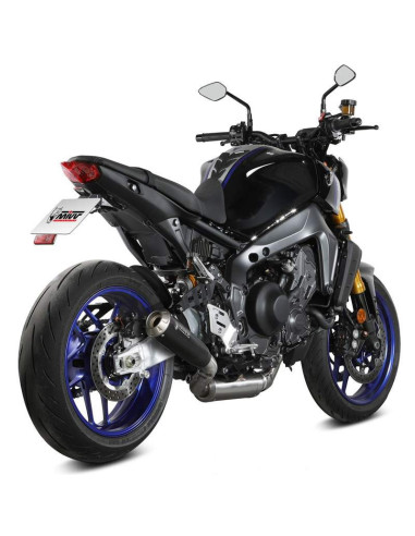 Escape Marca Mivv para Yamaha MT09 21- Modelo XM1 negro
