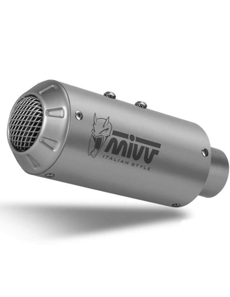 Escape Marca Mivv Modelo MK3 Acero para HONDA CB 125R 21+