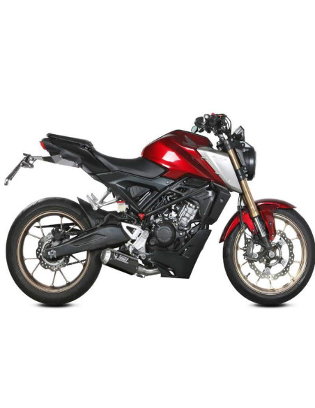 Escape Modelo MK3 Carbono para HONDA CB 125R 21+ Marca Mivv