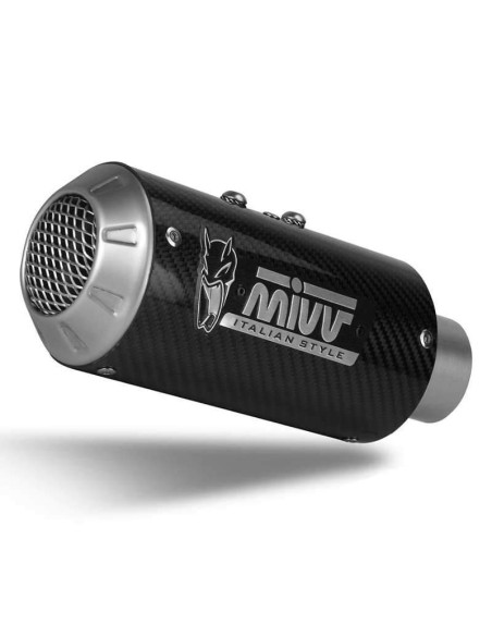 Escape Modelo MK3 Carbono para HONDA CB 125R 21+ Marca Mivv