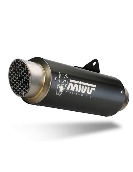 Escape completo Marca Mivv GP PRO Negro para HONDA CB 125R 21+