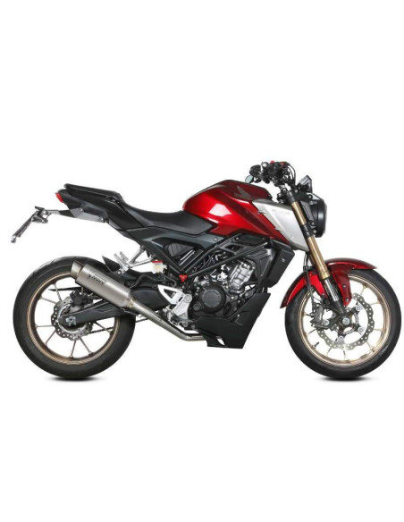 Escape completo Marca Mivv GP PRO Titanio para HONDA CB 125R 21+