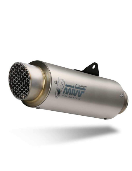 Escape completo Marca Mivv GP PRO Titanio para HONDA CB 125R 21+