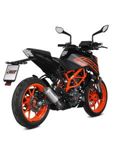 Escape MK3 acero para KTM Duke 125-390 21-23 Marca Mivv