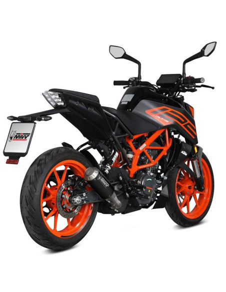 Escape MK3 negro para KTM Duke 125-390 21-23 Marca Mivv