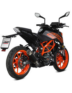 Escape Marca Mivv Modelo GP pro negro para KTM Duke 125-390 21-23