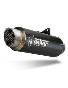 Escape Marca Mivv Modelo GP pro negro para KTM Duke 125-390 21-23 2