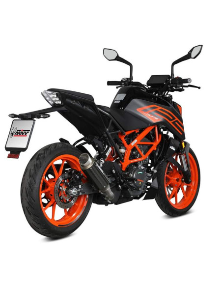 Escape Modelo GP pro carbono para KTM Duke 125-390 21-23 Marca Mivv
