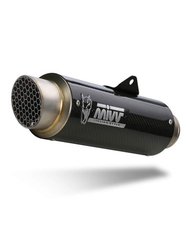 Escape Modelo GP pro carbono para KTM Duke 125-390 21-23 Marca Mivv