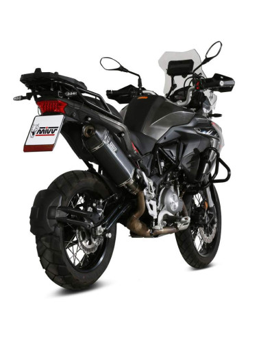Escape Marca Mivv speed edge negro para Benelli TRK502X 18-
