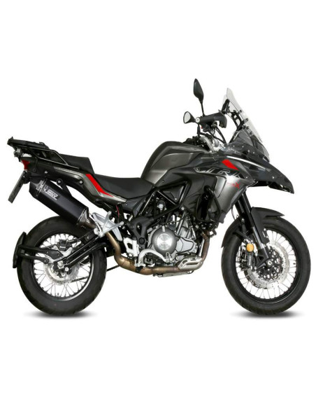 Escape Marca Mivv speed edge negro para Benelli TRK502X 18-