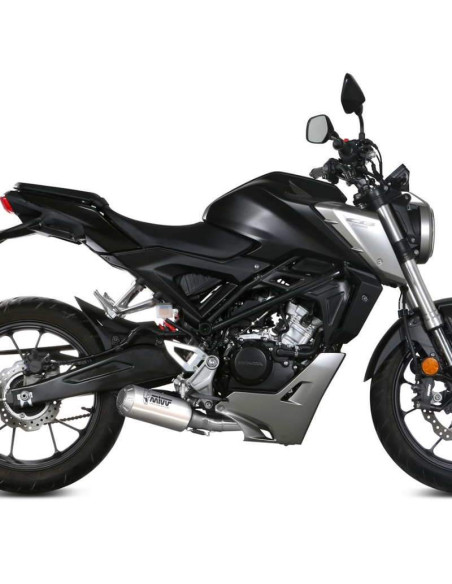 Escape Modelo MK3 para HONDA CB 125R 18-20 Marca Mivv