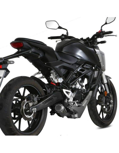 Escape Modelo MK3 carbono para HONDA CB 125R 18-20 Marca Mivv