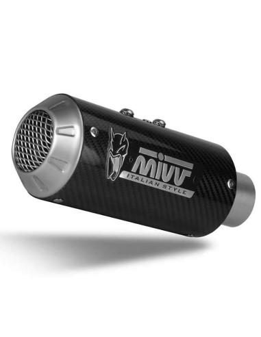 Escape Modelo MK3 carbono para HONDA CB 125R 18-20 Marca Mivv