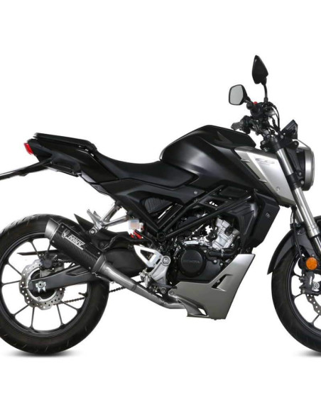 Escape Marca Mivv GP PRO Carbono para HONDA CB 125R 18-20