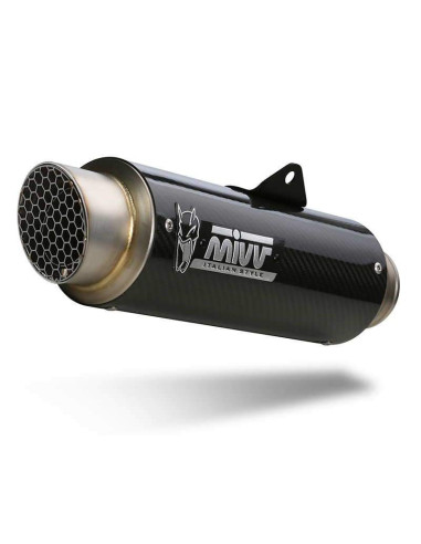 Escape Marca Mivv GP PRO Carbono para HONDA CB 125R 18-20
