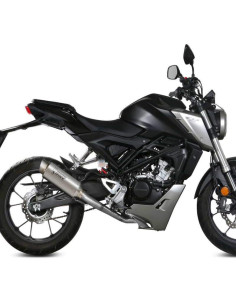 Escape Marca Mivv GP PRO Titanio para HONDA CB 125R 18-20