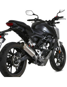 Escape Marca Mivv GP PRO Titanio para HONDA CB 125R 18-20 2