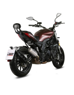 Escape Marca Mivv Modelo MK3 acero para Benelli 502C 19-