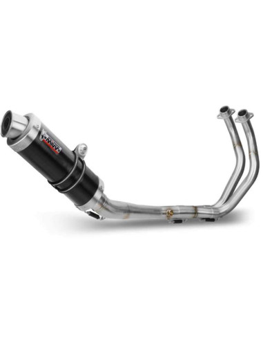 Escape Completo Marca Mivv GP ACERO NEGRO para Yamaha MT07 14-