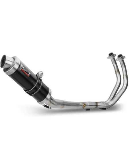 Escape Completo Marca Mivv GP ACERO NEGRO para Yamaha MT07 14-