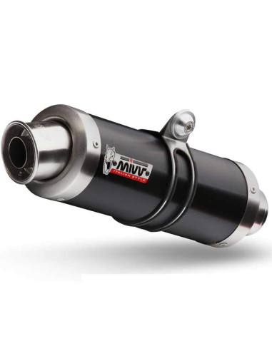 Escape Completo Marca Mivv GP ACERO NEGRO para Yamaha MT07 14-