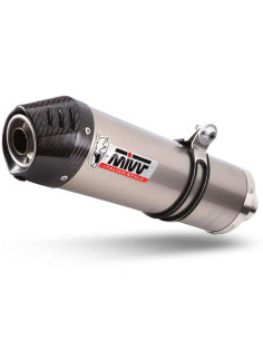 Escape Marca Mivv Oval Titanio para Triumph Tiger 1050 Sport T 17+