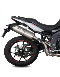 Escape Marca Mivv Oval Titanio para Triumph Tiger 1050 Sport T 17+ 2