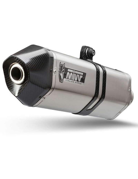 Escape Marca Mivv SPEED EDGE INOX para Triumph Tiger 1050 Sport 17+