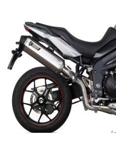 Escape Marca Mivv SPEED EDGE INOX para Triumph Tiger 1050 Sport 17+ 2