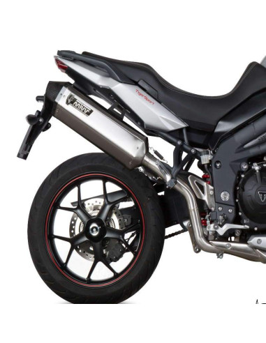 Escape Marca Mivv SPEED EDGE INOX para Triumph Tiger 1050 Sport 17+