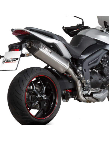 Escape Marca Mivv SPEED EDGE INOX para Triumph Tiger 1050 Sport 17+