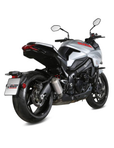 Escape Marca Mivv Modelo MK3 acero para Suzuki Katana 19-