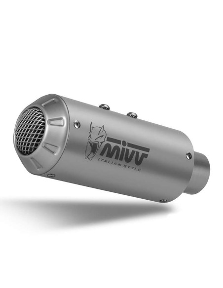 Escape Marca Mivv Modelo MK3 acero para Suzuki Katana 19-