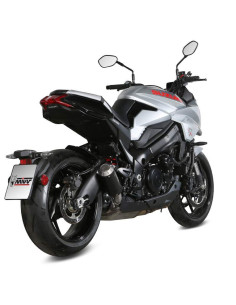 Escape Marca Mivv MK3 para Suzuki Katana 19- negro