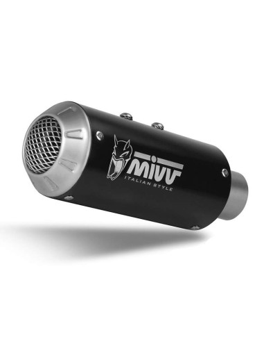 Escape Marca Mivv MK3 para Suzuki Katana 19- negro