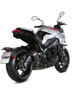 Escape Marca Mivv Modelo MK3 carbono para Suzuki Katana 19-