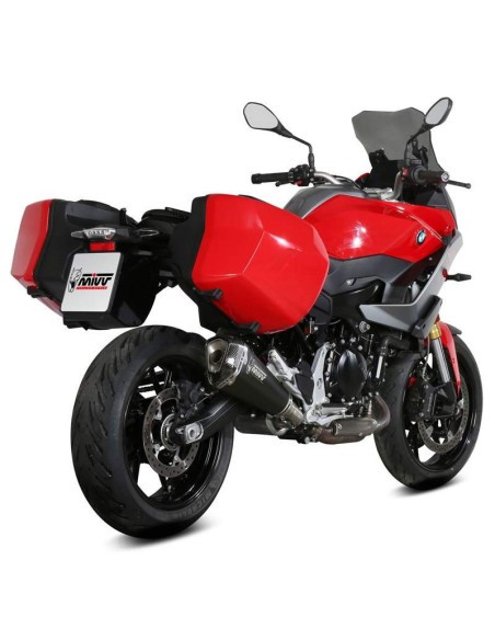 Escape Marca Mivv para BMW F900XR 20- negro Modelo Delta Race