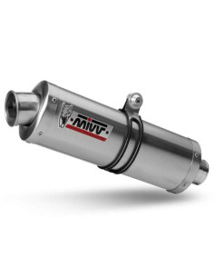 Escape Marca mivv oval acero para honda cbf600 04-10